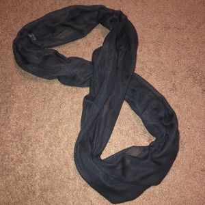 Charcoal Grey w/ Shimmer Infinity Scarf